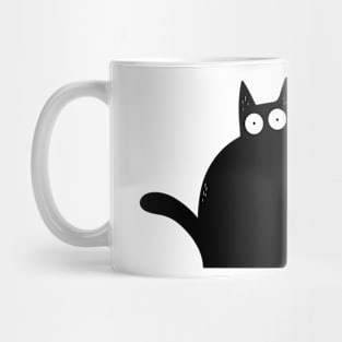 The Fuck You Looking At? Funny Vulgar Novelty for Cat Lovers Mug